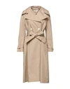 Liviana Conti Overcoats In Khaki