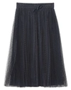 Red Valentino Midi Skirts In Blue