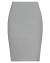 Emporio Armani Knee Length Skirts In Grey