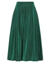 Department 5 Midi Skirts In Green