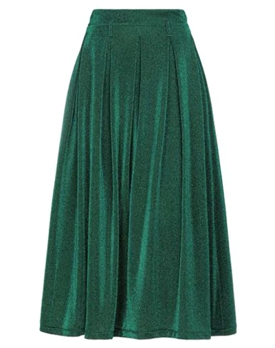 Department Five Midi Skirts In Green