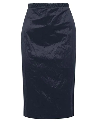 Max Mara 3/4 Length Skirts In Dark Blue
