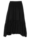 Alessandra Chamonix Midi Skirts In Black