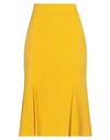Dolce & Gabbana Midi Skirts In Yellow
