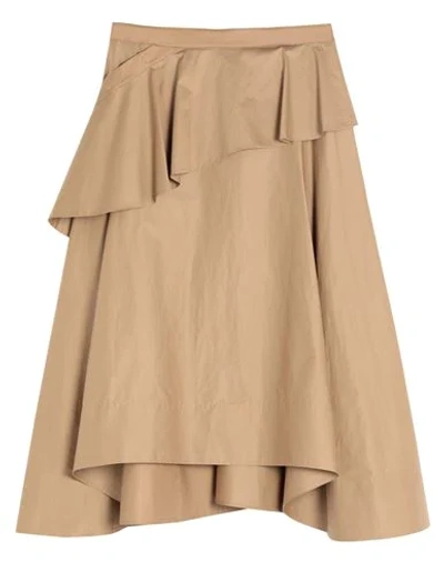3.1 Phillip Lim 3/4 Length Skirts In Khaki
