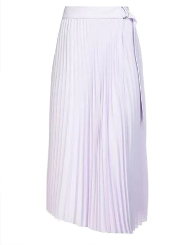A.l.c Midi Skirts In Light Purple