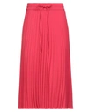 RED VALENTINO RED VALENTINO WOMAN MIDI SKIRT CORAL SIZE 4 POLYESTER,35461022CR 3