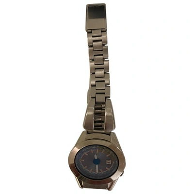 Pre-owned Agnès B. Watch In Silver