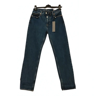 Pre-owned Calvin Klein Jeans Est.1978 Straight Jeans In Blue