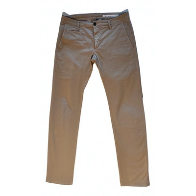 Pre-owned Department 5 Trousers In Beige