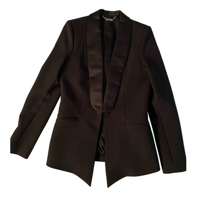 Pre-owned Styland Silk Jacket In Black