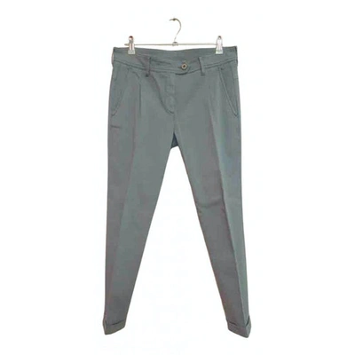 Pre-owned Eleventy Slim Pants In Other