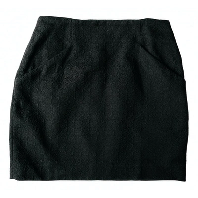 Pre-owned Acne Studios Mini Skirt In Black