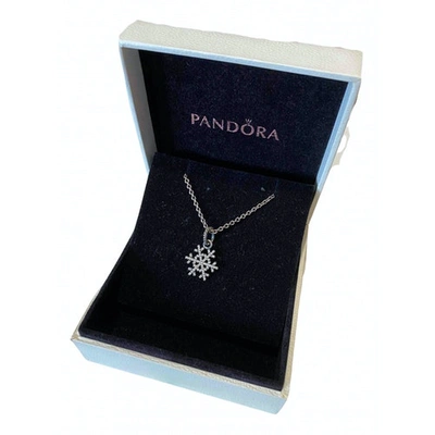 Pre-owned Pandora Silver Necklace