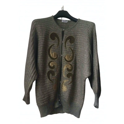 Pre-owned Emilio Pucci Wool Jumper In Grey