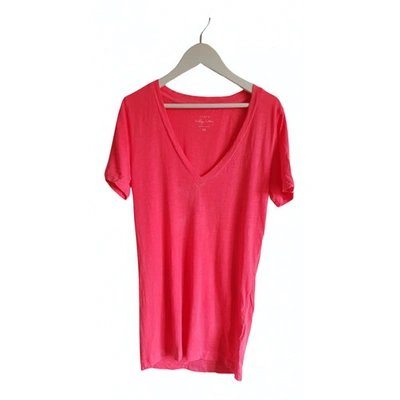 Pre-owned Jcrew Pink Cotton Top