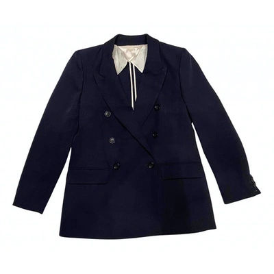 Pre-owned Seventy Blue Polyester Jacket