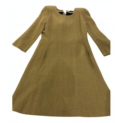 Pre-owned Chloé Mid-length Dress In Brown