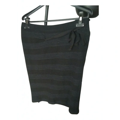 Pre-owned Humanoid Mid-length Skirt In Black