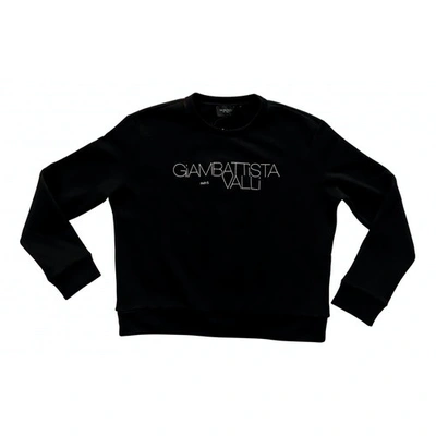 Pre-owned Giambattista Valli Black Cotton Knitwear