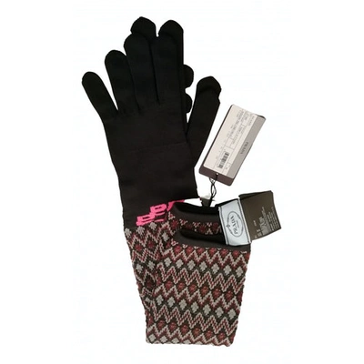Pre-owned Prada Gloves In Black