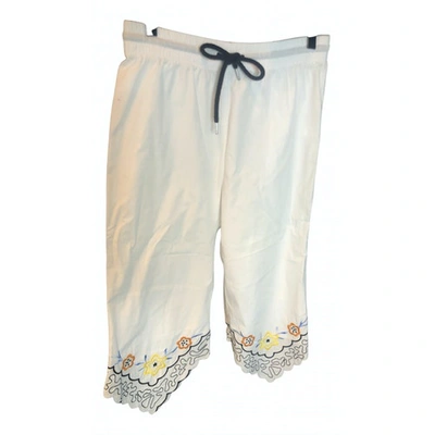 Pre-owned See By Chloé Chino Pants In White
