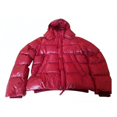 Pre-owned Duvetica Coat In Red