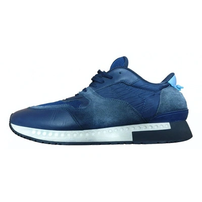 Pre-owned Givenchy Low Trainers In Blue