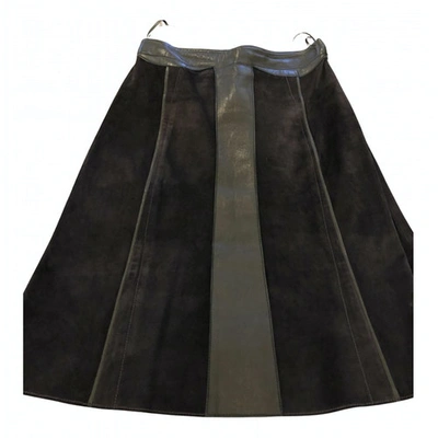 Pre-owned Derek Lam Mid-length Skirt In Brown