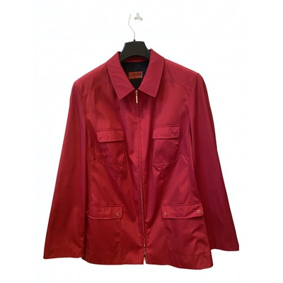 Pre-owned Basler Jacket In Red
