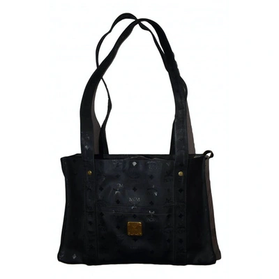 Pre-owned Mcm Handbag In Black