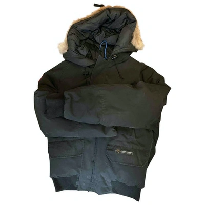 Pre-owned Canada Goose Chilliwack Puffer In Black