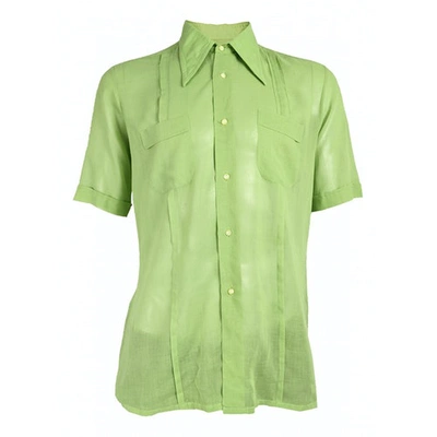 Pre-owned Harrods Shirt In Green