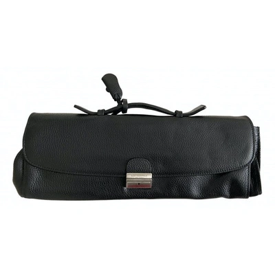 Pre-owned Les Hommes Leather Bag In Black