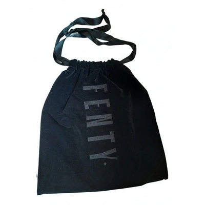 Pre-owned Fenty X Puma Velvet Purse In Black