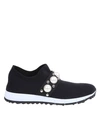 JIMMY CHOO VERONA SNEAKERS WITH APPLIED PEARLS AND STUDS,VERONA ADM