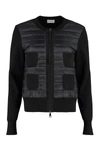 MONCLER PADDED FRONT PANEL CARDIGAN,11757752