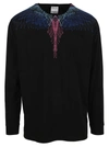MARCELO BURLON COUNTY OF MILAN WING LONG SLEEVES T-SHIRT,CMAB007R21JER0011045