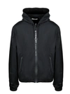 Givenchy Men's Logo Graphic Print Windbreaker In Black