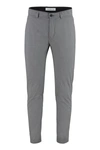 Department 5 Prince Chinos Short Pants W/pences In Grey