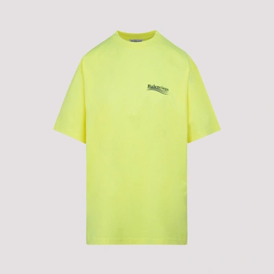 Balenciaga Balenciag In Fluo Yellow Black