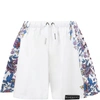 GIVENCHY WHITE SHORTS FOR GIRL WITH LOGO,H13044 10B