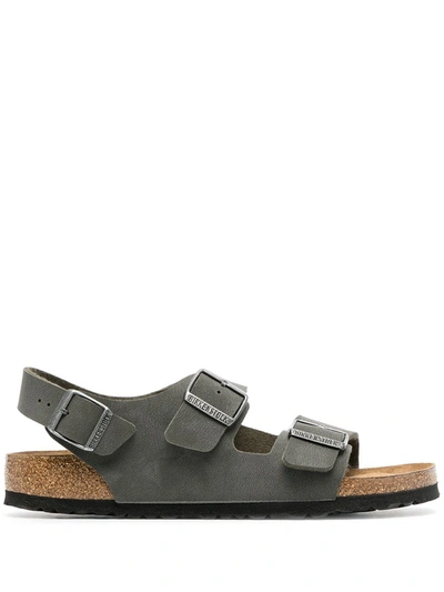 Birkenstock Men's Arizona Birko-flor Soft Footbed Two-strap Sandals From Finish Line In Green