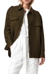 ALLSAINTS EMERY WOOL BLEND SHIRT JACKET,5059270505031