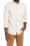 Nn07 Levon 5159 Slim Fit Flannel Button-down Shirt In Creme