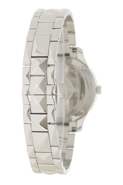 Dior Women's Viii Montaigne Corolle Stainless Steel Strap Watch In Silver White