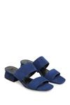 Lafayette 148 Sanura Sandal In Dungaree Blue