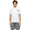 GIVENCHY WHITE BONDED TAPE POLO
