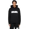 Givenchy Metallic Logo-embossed Cotton-jersey Hoodie In Black