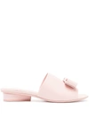 Ferragamo Viva Slip-on Sandals In Pink